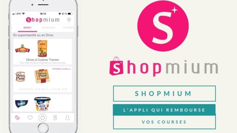 Shopmium, mon avis sur l’application qui rembourse vos courses